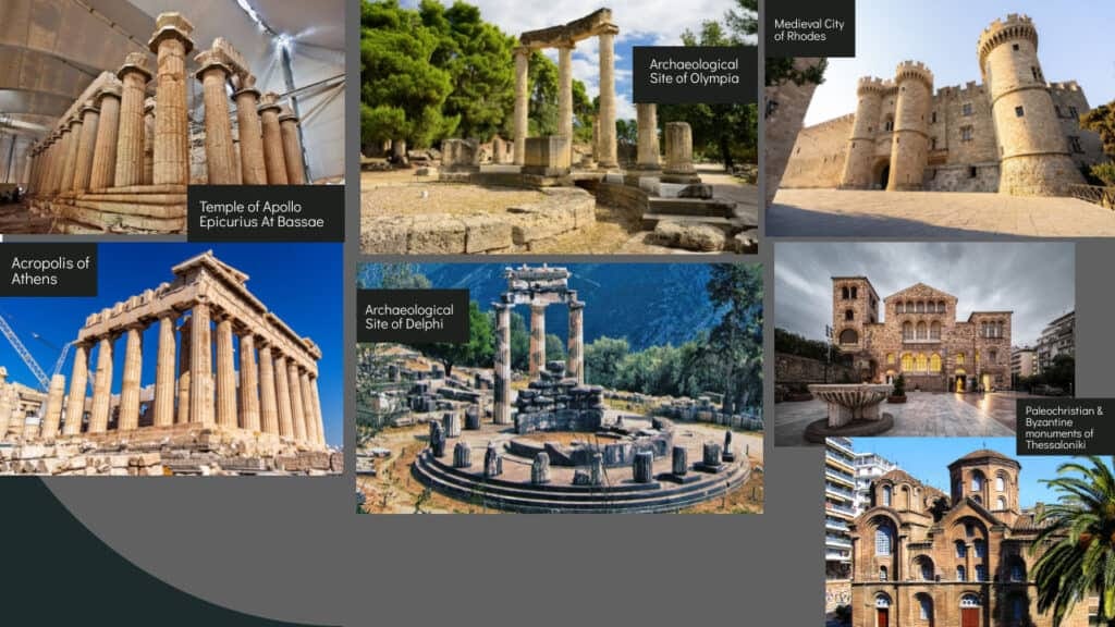 Discover the rich history and cultural heritage of ancient Greece while staying in luxurious hotels amidst picturesque landscapes.